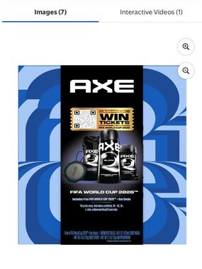 AXE Black Regimen x Fifa World Cup 2026 Body Care Gift Set NWT 4 piece set